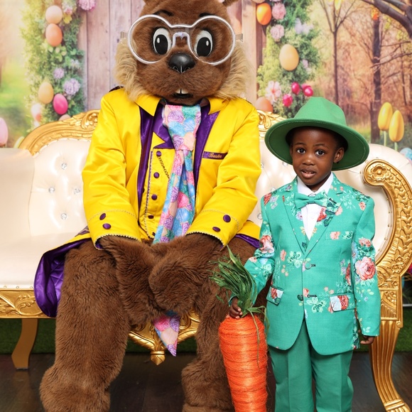 5 Piece Boys Suit - Picture 3 of 4